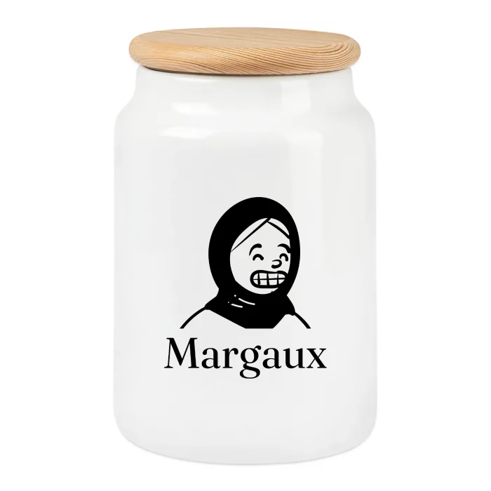 Boîte à biscuits personnalisée au prénom Margaux