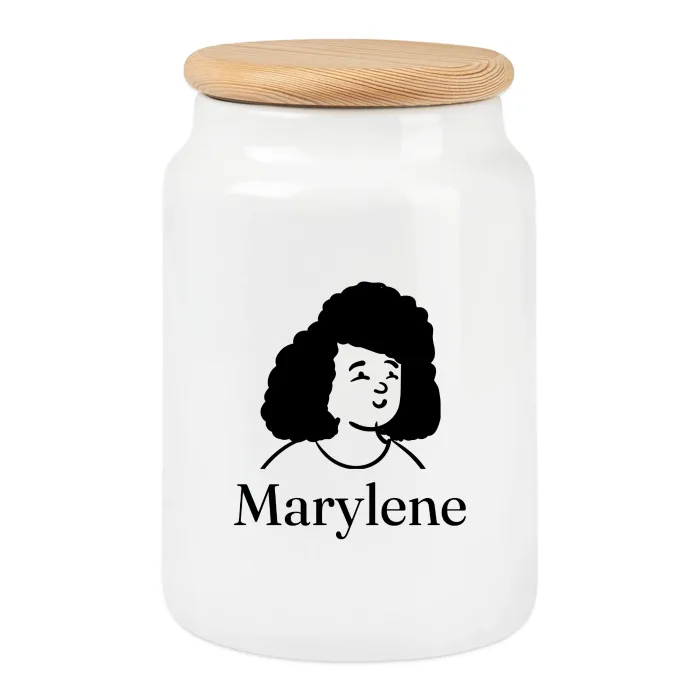 Boîte à biscuits personnalisée au prénom Marylene