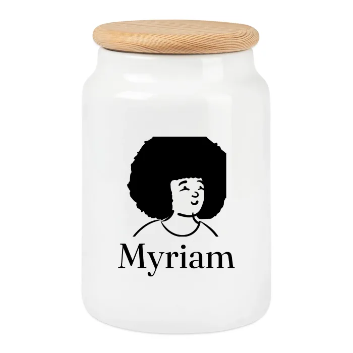 Boîte à biscuits personnalisée au prénom Myriam