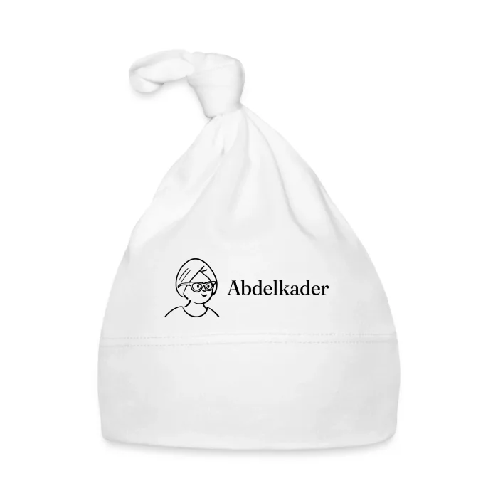 Bonnet bébé personnalisé au prénom Abdelkader