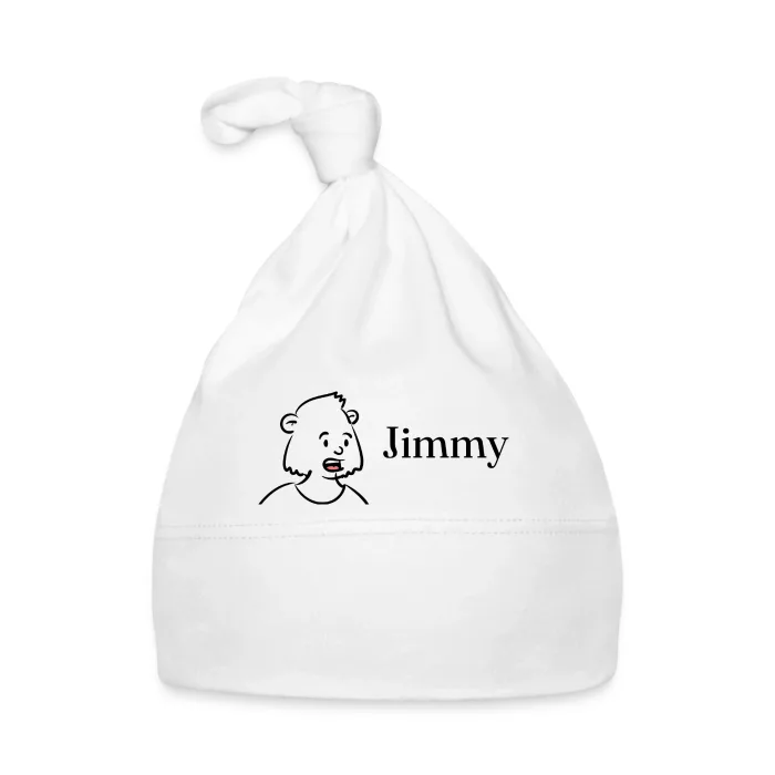 Bonnet bébé personnalisé au prénom Jimmy