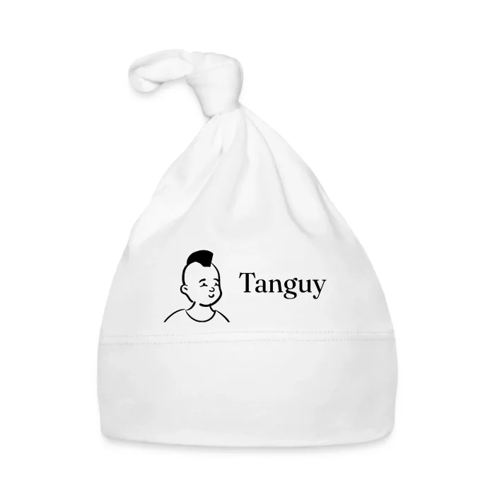 Bonnet bébé personnalisé au prénom Tanguy