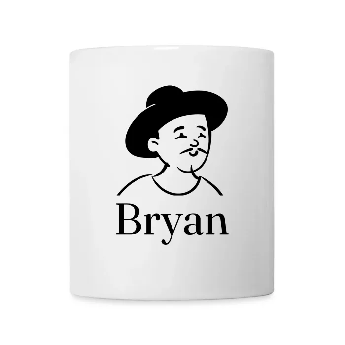 Mug personnalisé au prénom Bryan
