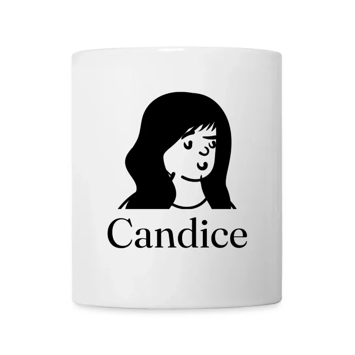 Mug personnalisé au prénom Candice
