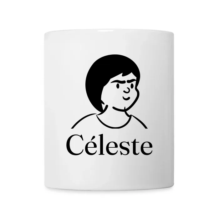 Mug personnalisé au prénom Céleste