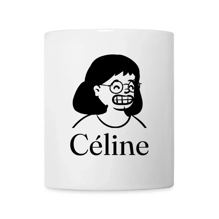 Mug personnalisé au prénom Céline