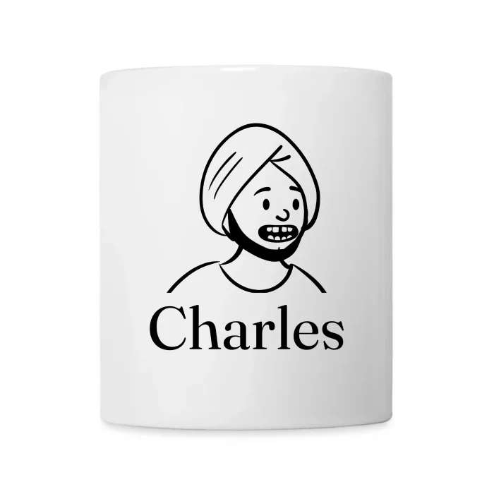 Mug personnalisé au prénom Charles