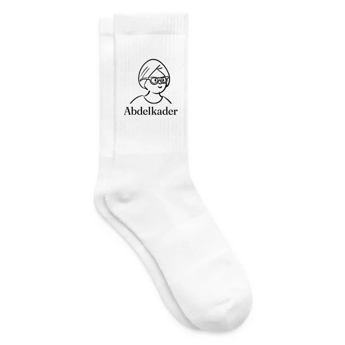 Chaussettes personnalisées au prénom Abdelkader