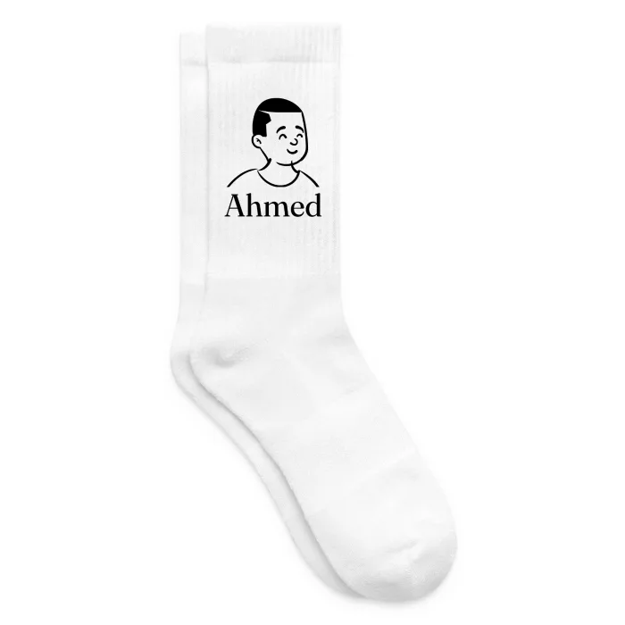 Chaussettes personnalisées au prénom Ahmed