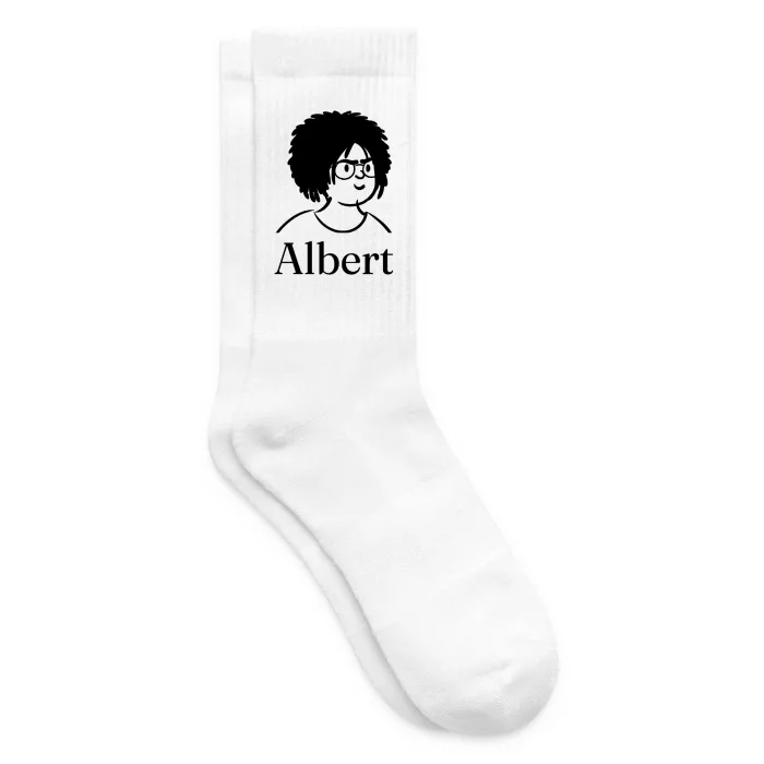 Chaussettes personnalisées au prénom Albert