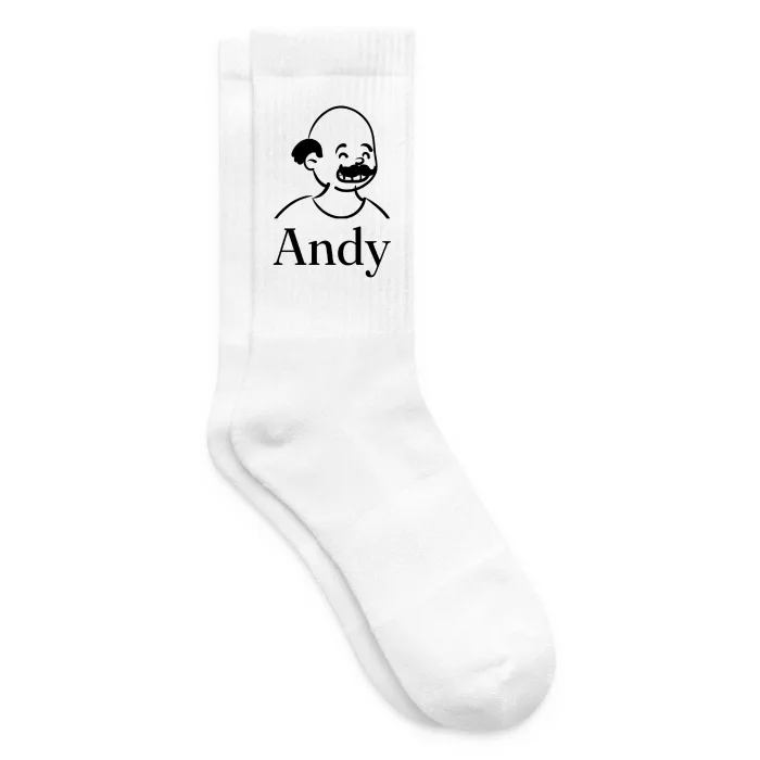 Chaussettes personnalisées au prénom Andy