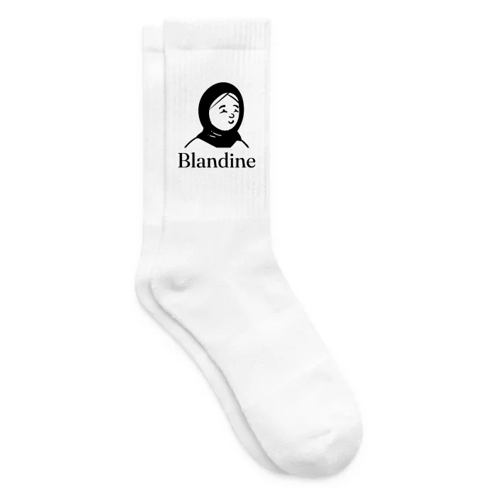 Chaussettes personnalisées au prénom Blandine