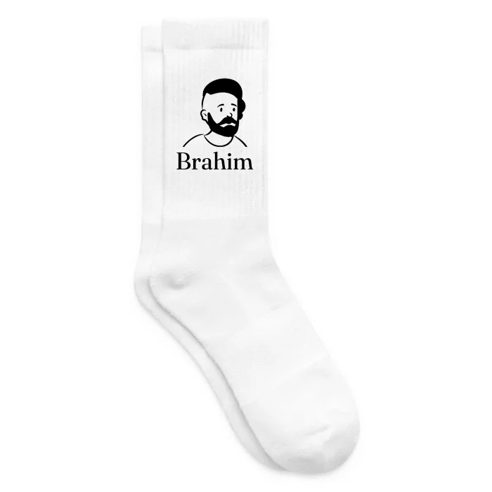 Chaussettes personnalisées au prénom Brahim