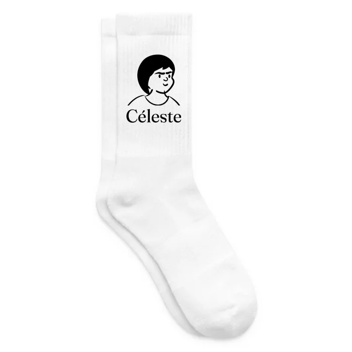 Chaussettes personnalisées au prénom Céleste