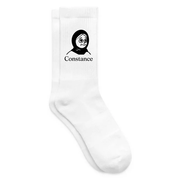 Chaussettes personnalisées au prénom Constance