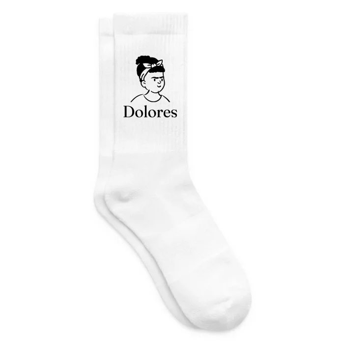 Chaussettes personnalisées au prénom Dolores