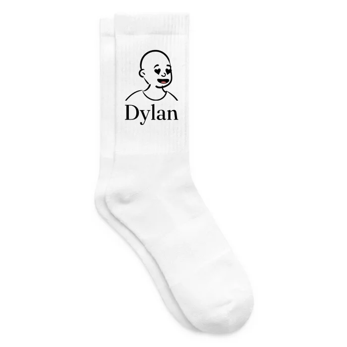 Chaussettes personnalisées au prénom Dylan