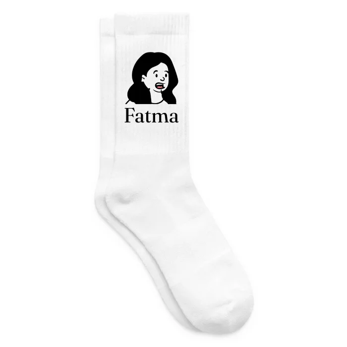 Chaussettes personnalisées au prénom Fatma