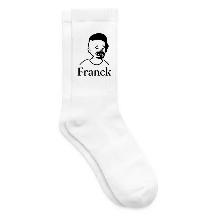 Chaussettes personnalisées au prénom Franck