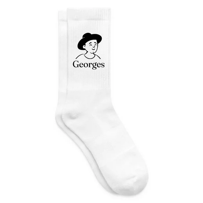 Chaussettes personnalisées au prénom Georges