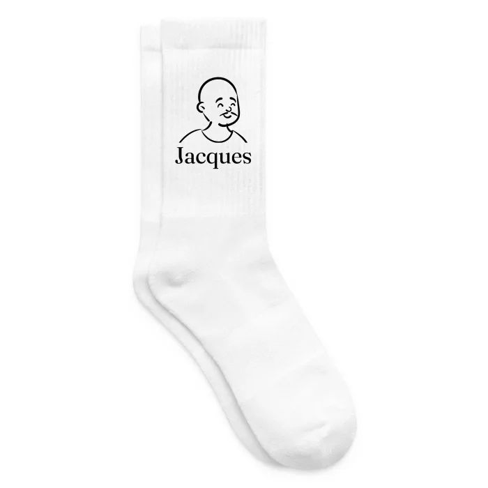 Chaussettes personnalisées au prénom Jacques