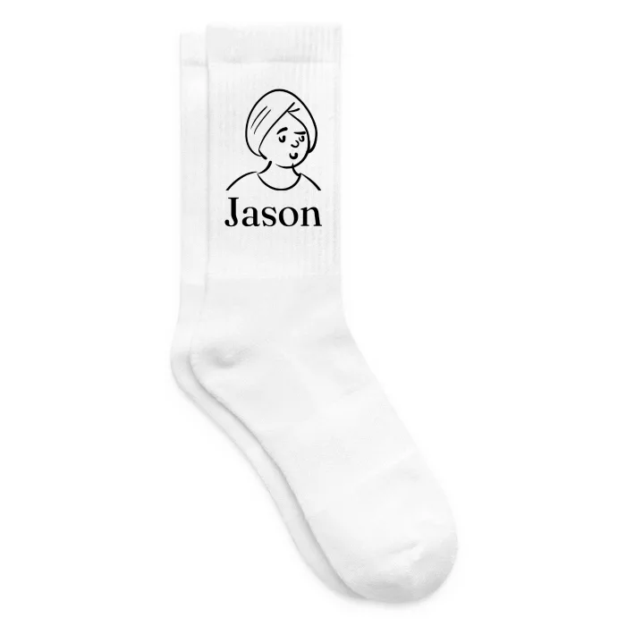 Chaussettes personnalisées au prénom Jason