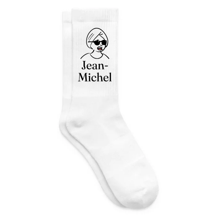 Chaussettes personnalisées au prénom Jean-Michel