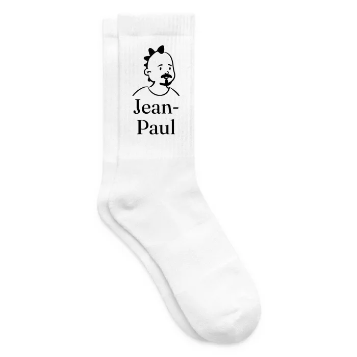 Chaussettes personnalisées au prénom Jean-Paul