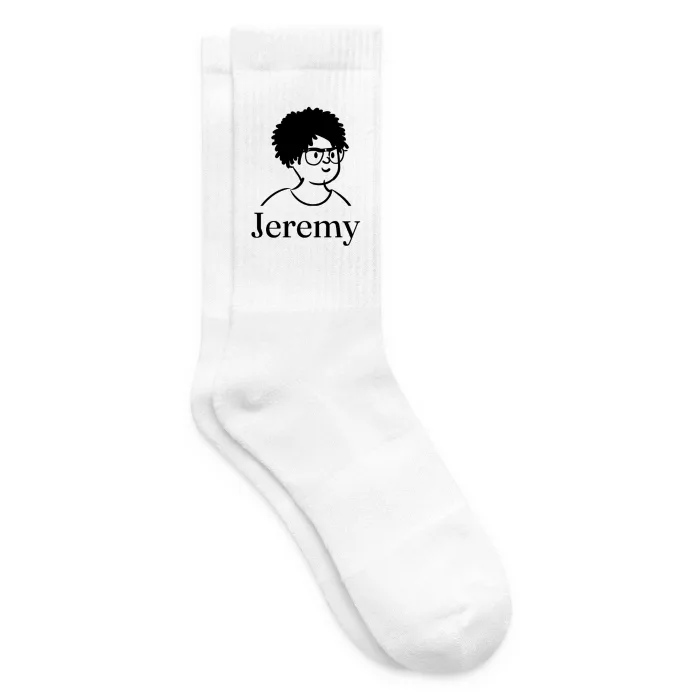 Chaussettes personnalisées au prénom Jeremy