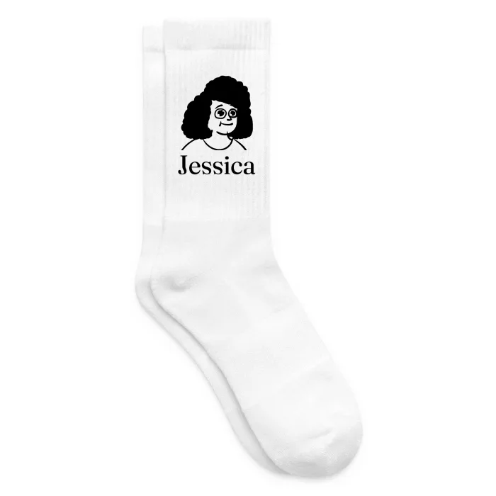 Chaussettes personnalisées au prénom Jessica