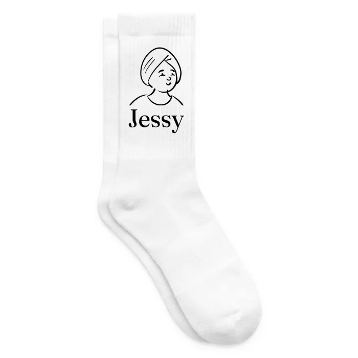 Chaussettes personnalisées au prénom Jessy