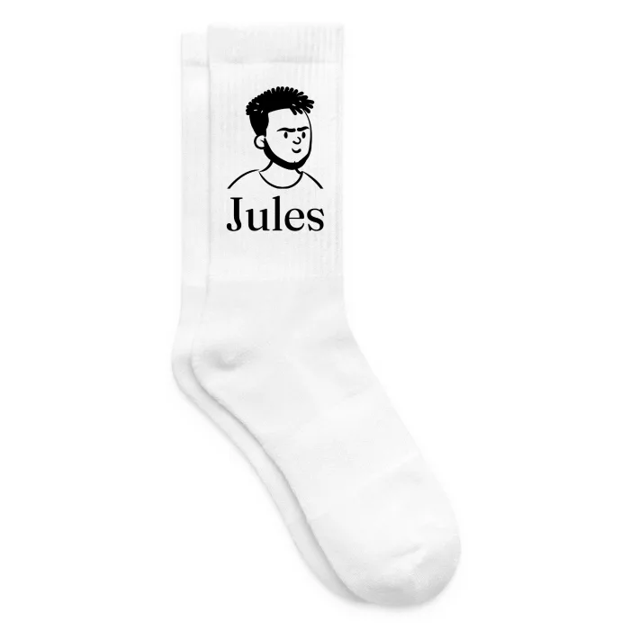 Chaussettes personnalisées au prénom Jules