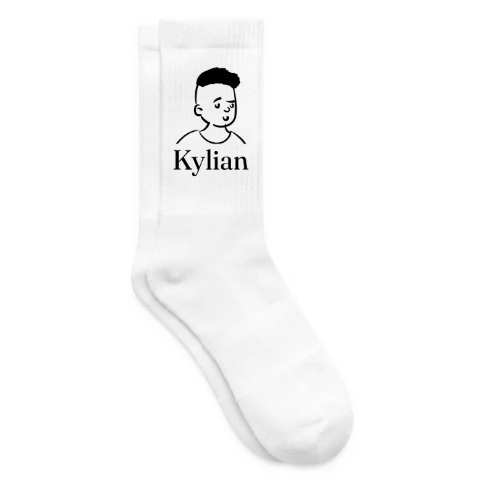 Chaussettes personnalisées au prénom Kylian