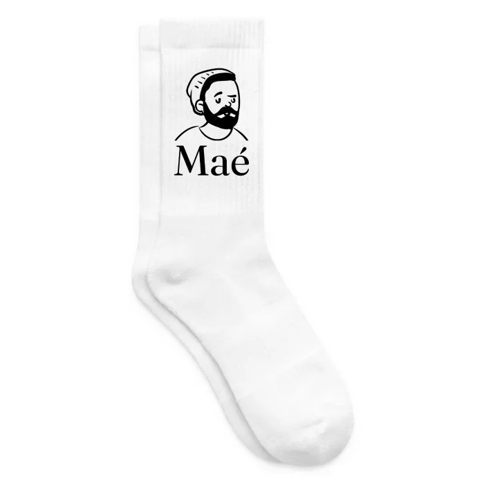 Chaussettes personnalisées au prénom Maé