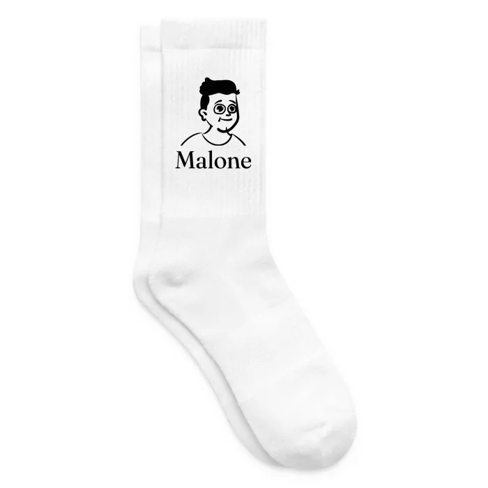 Chaussettes personnalisées au prénom Malone