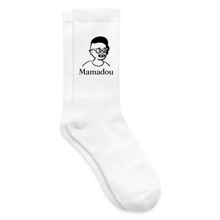 Chaussettes personnalisées au prénom Mamadou