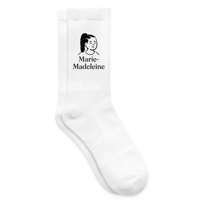 Chaussettes personnalisées au prénom Marie-Madeleine