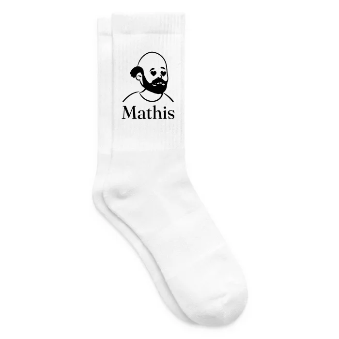 Chaussettes personnalisées au prénom Mathis