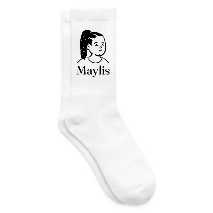 Chaussettes personnalisées au prénom Maylis