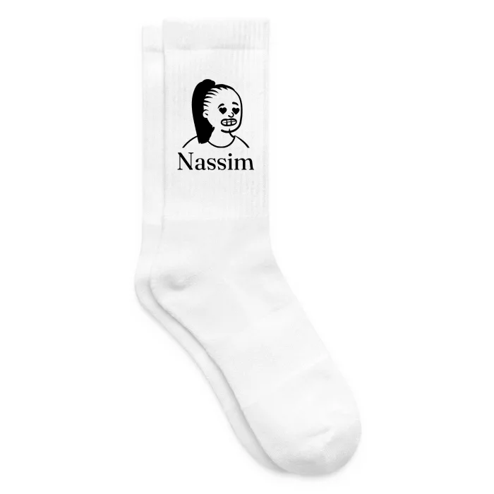 Chaussettes personnalisées au prénom Nassim