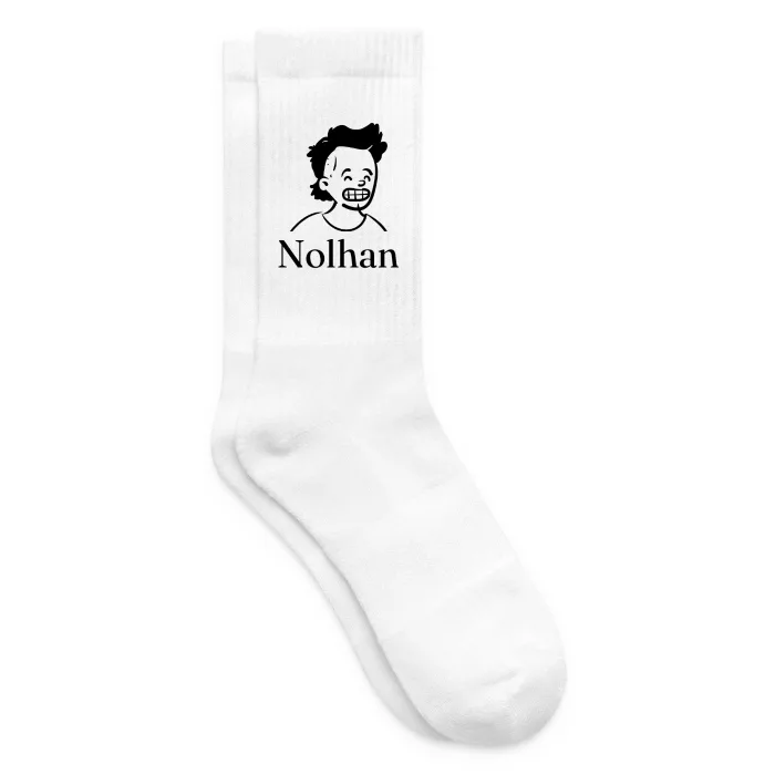 Chaussettes personnalisées au prénom Nolhan
