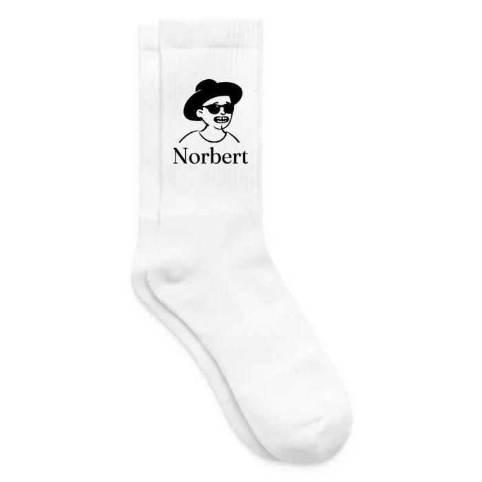 Chaussettes personnalisées au prénom Norbert