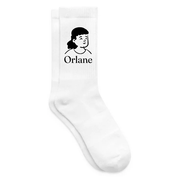 Chaussettes personnalisées au prénom Orlane