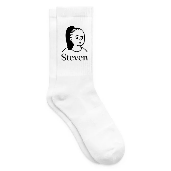 Chaussettes personnalisées au prénom Steven