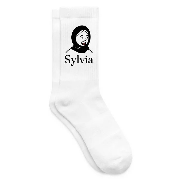 Chaussettes personnalisées au prénom Sylvia