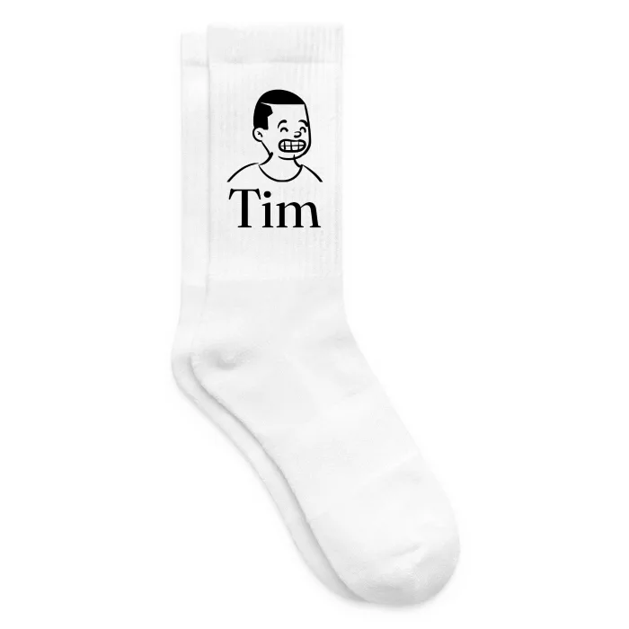 Chaussettes personnalisées au prénom Tim