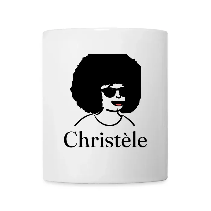 Mug personnalisé au prénom Christèle