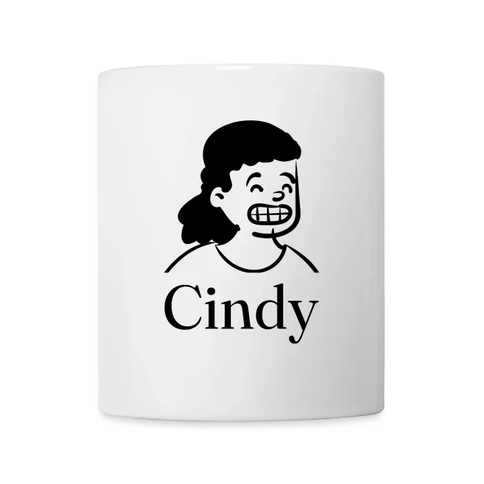 Mug personnalisé au prénom Cindy