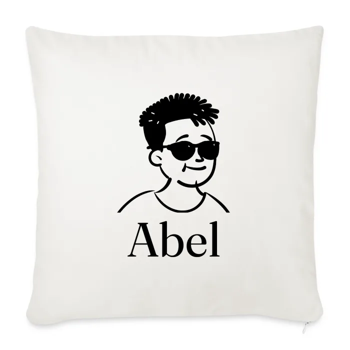 Coussin personnalisé au prénom Abel