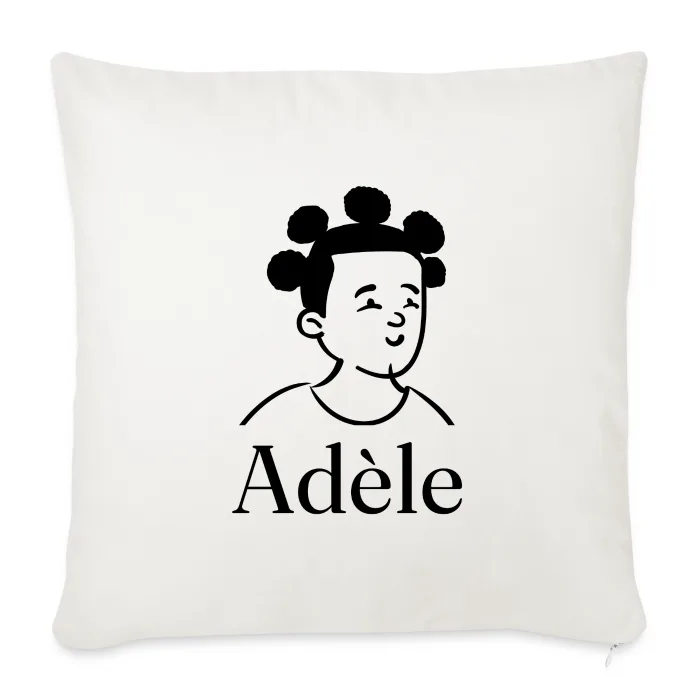 Coussin personnalisé au prénom Adèle